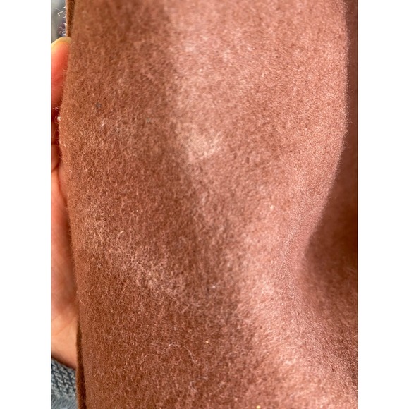 Vintage Wool Felt Wide Brim Brown Hat Boho Festival Country Heritage Gorpcore - Picture 5 of 5